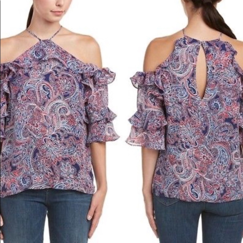 Parker | Ruffle Halter Blouse